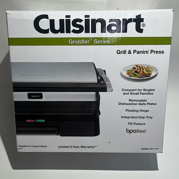 Cuisinart Other - NWT Cuisinart Griddler Series Grill & Panini Press Compact Kitchen Appliance